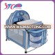 aluminium baby playpen/portable baby travel cot/safety baby cot bed with EN716 certificate