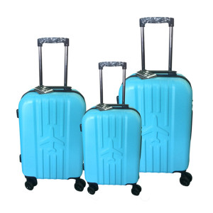 Fashion ABS Luggage Set with Small Order Accpeted